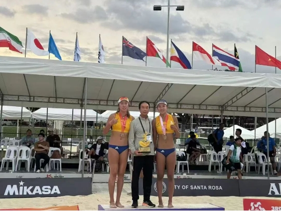 热烈祝贺丨LETOU女沙夏欣怡/王婧哲夺得2024亚洲沙排锦标赛冠军！